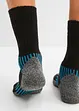 Lot de 5 paires de chaussettes de sport chaudes avec intérieur éponge, bonprix