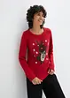 Pull de Noël en maille, bonprix