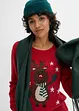 Pull de Noël en maille, bonprix