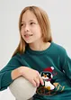 Pull en maille enfant avec motif de Noël, bpc bonprix collection