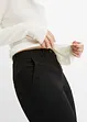 Pantalon extensible avec plis repassés et ceinture taille haute confortable, long, bonprix