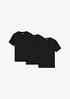 Lot de 3 T-shirts col V, bonprix