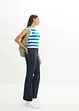 Jean bootcut taille haute, extensible, bonprix