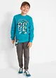 Lot de 2 sweat 100% coton, bonprix