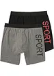 Lot de 2 boxers longs, bonprix