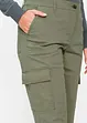Pantalon cargo en coton extensible, bonprix