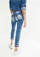 Jean Skinny avec détail drapeau, bonprix