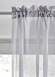 Lot de 2 voilages unis, bonprix