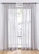 Lot de 2 voilages unis, bonprix