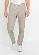 Pantalon droit extensible taille élastiquée, regular, bonprix