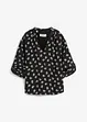 Blouse imprimée en gaze de coton, bonprix