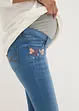 Jean skinny de grossesse avec broderies, bpc bonprix collection