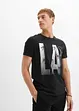 T-shirt en coton, Slim Fit, bonprix