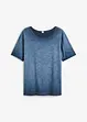 T-shirt 100% coton, aspect délavé, bonprix