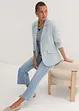 Blazer cintré en jersey de coton, bonprix