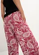 Pantalon décontracté à motif paisley, bonprix