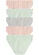 Lot de 5 slips fille, bonprix