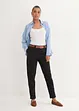Pantalon chino en coton, longueur chevilles, bonprix