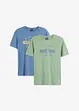 Lot de 2 T-shirts, bonprix