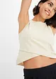 Crop top en coton stretch, bonprix