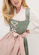 Dirndl longueur midi avec tablier (ens. 2 pces.), bonprix