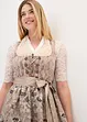 Dirndl avec tablier à sequins, bonprix