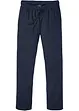 Pantalon droit taille élastiquée en lin majoritaire, Regular, bonprix