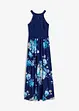 Robe longue estivale avec imprimé floral et dentelle, bonprix