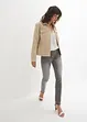 Jean Straight taille mi-haute et élastiquée, très extensible, bonprix