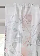 Rideau en microfibre à imprimé roses avec polyester recyclé (1 pce), bonprix