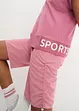 T-shirt de sport avec capuche, oversize, bonprix