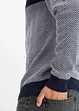 Pull avec imprimé chevrons, bonprix