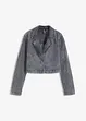 Blazer court en jean, bonprix