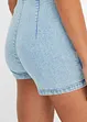 Jupe-short en jean style portefeuille, bonprix