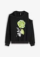 Sweat-shirt avec imprimé floral, bonprix