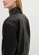 Blouson en cuir nappa d'agneau, bonprix