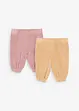 Lot de 2 pantalons bébé, bonprix