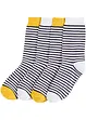 Lot de 4 paires de chaussettes avec du coton, bonprix