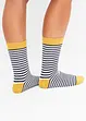 Lot de 4 paires de chaussettes avec du coton, bonprix