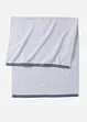 Serviette de bain avec bordure imprimée, bonprix