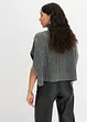 Pull oversize en maille torsadée, bonprix