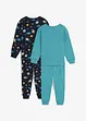 Lot de 2 pyjamas coton garçon, bonprix