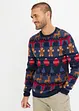 Pull à motif de Noël, bonprix