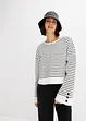 Sweat oversize en coton, bonprix