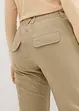 Pantalon fonctionnel à doublure polaire et poches, imperméable, bonprix