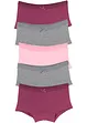 Lot de 5 culottes fille, bonprix