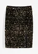 Jupe midi à sequins, bonprix