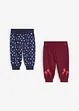 Lot de 2 pantalons sweat de Noël pour bébé, bonprix