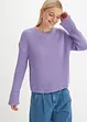 Pull boxy en coton mélangé doux, bonprix