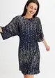 Robe oversize à sequins, bonprix